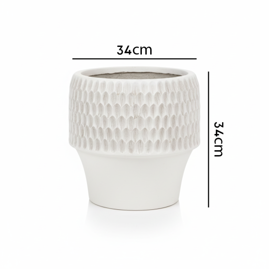 Porcelain Plant Pot Medium